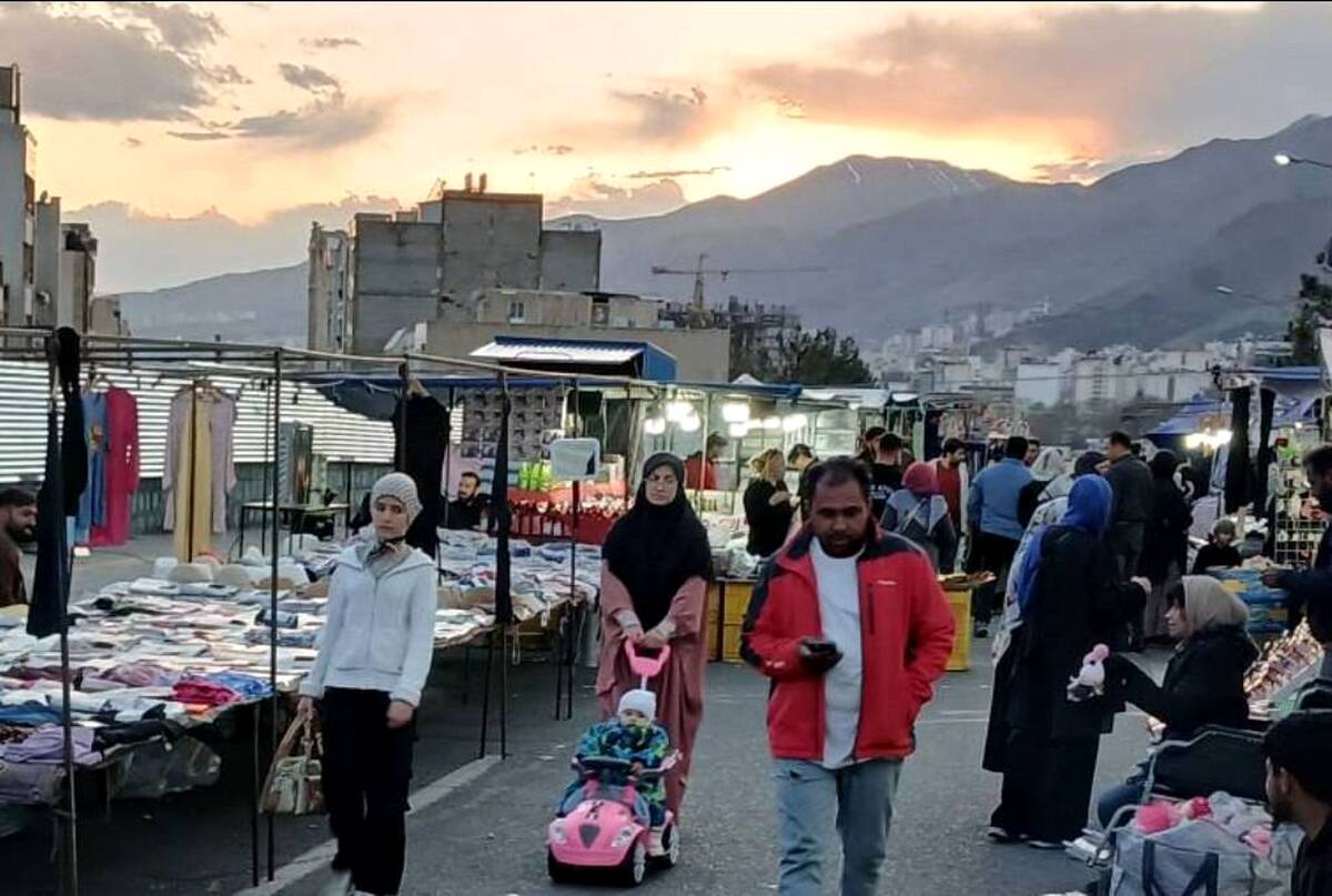 آغاز به کار نخستین روز بازار منطقه ای سال جدید در شمیران