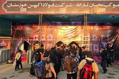 تقدیر مدیرعامل شرکت مهندسی و توسعه گاز ایران از مدیرعامل شرکت فولاد اکسین خوزستان