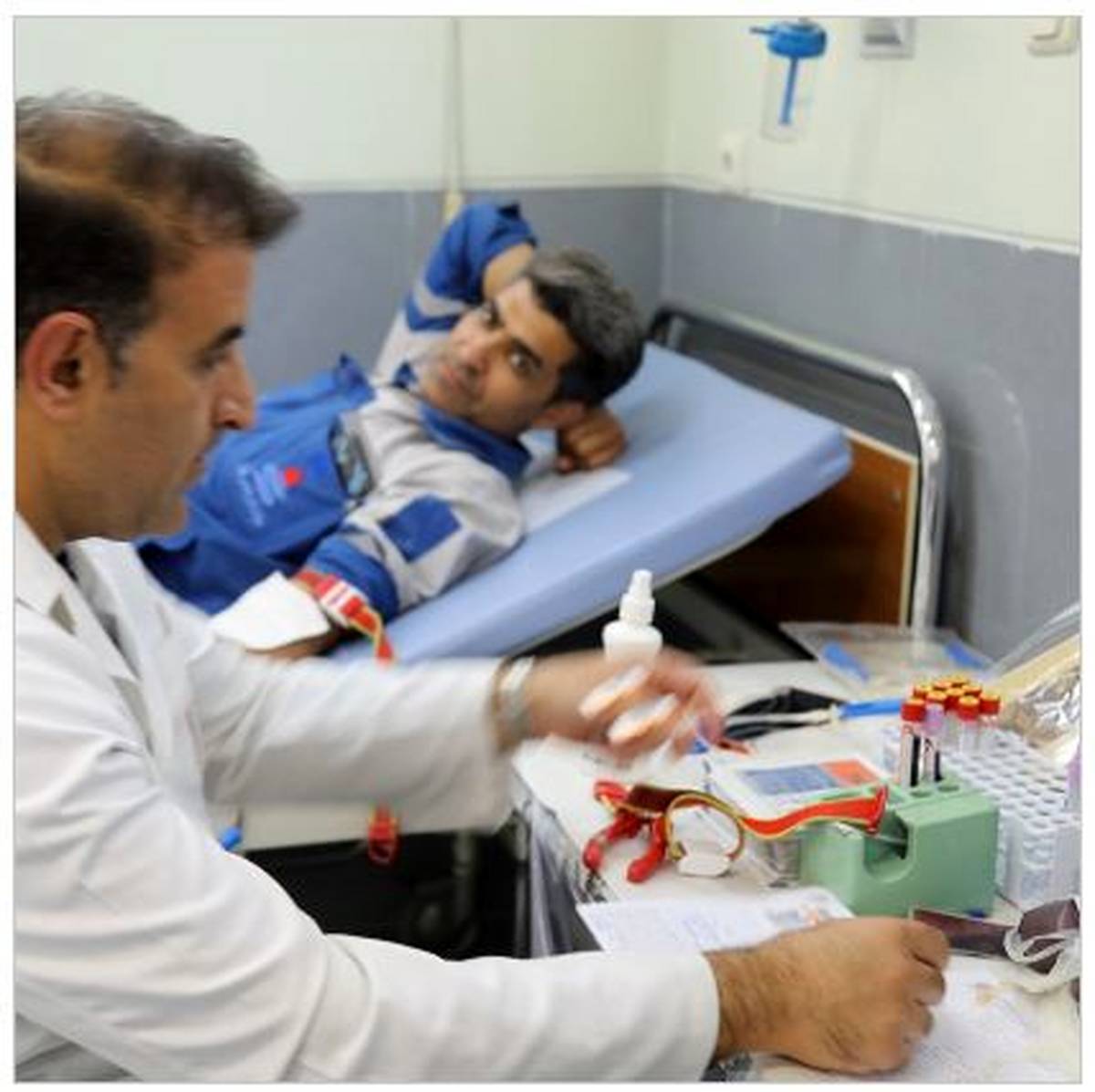 اهدا خون کارکنان شرکت پتروشیمی شیراز