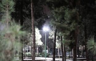 نصب پرژکتورهای روشنایی بوستان‌های منطقه ۱۹ به ۱۲۰۰ عدد رسید