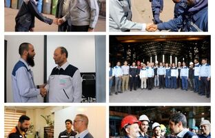 دیدار عیدانه امرایی با کارکنان فولاد سنگان