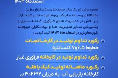 
شرایط و امکانات برابر برای آقایان و بانوان در گل گهر