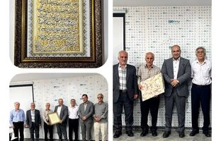 تقدیر رئیس هیئت‌مدیره کانون بازنشستگان شرکت توزیع نیروی برق استان کرمانشاه از خدمات بیمه دی
