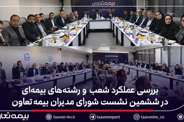 بیمه تعاون در میان پنج شرکت برتر از نظر امتیاز حاکمیت شرکتی