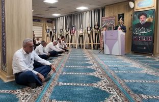 گرامیداشت سالگرد شهادت شهدای خدمت در پتروشیمی پردیس