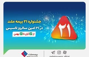 جشنواره ۲۱ بیمه ملت به مدت سه ماه برگزار می‌شود