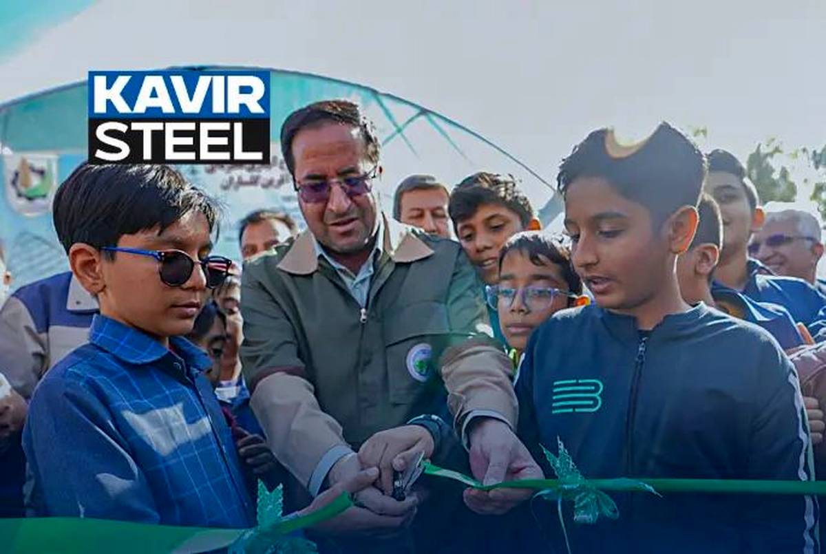 فولاد کویر اولین جنگل شهری کشور و بزرگترین پروژه زراعت چوب ایران را افتتاح کرد