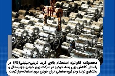 آمادگی شرکت ورق خودرو چهارمحال و بختیاری برای حضور در سطح تندیس بیست و دومین جایزه ملی تعالی سازمانی