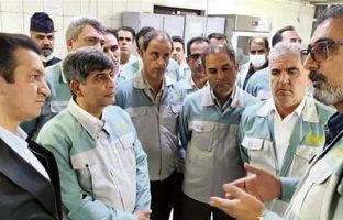بازدید مدیرعامل گروه فولاد مبارکه از مراکز طبخ شرکت