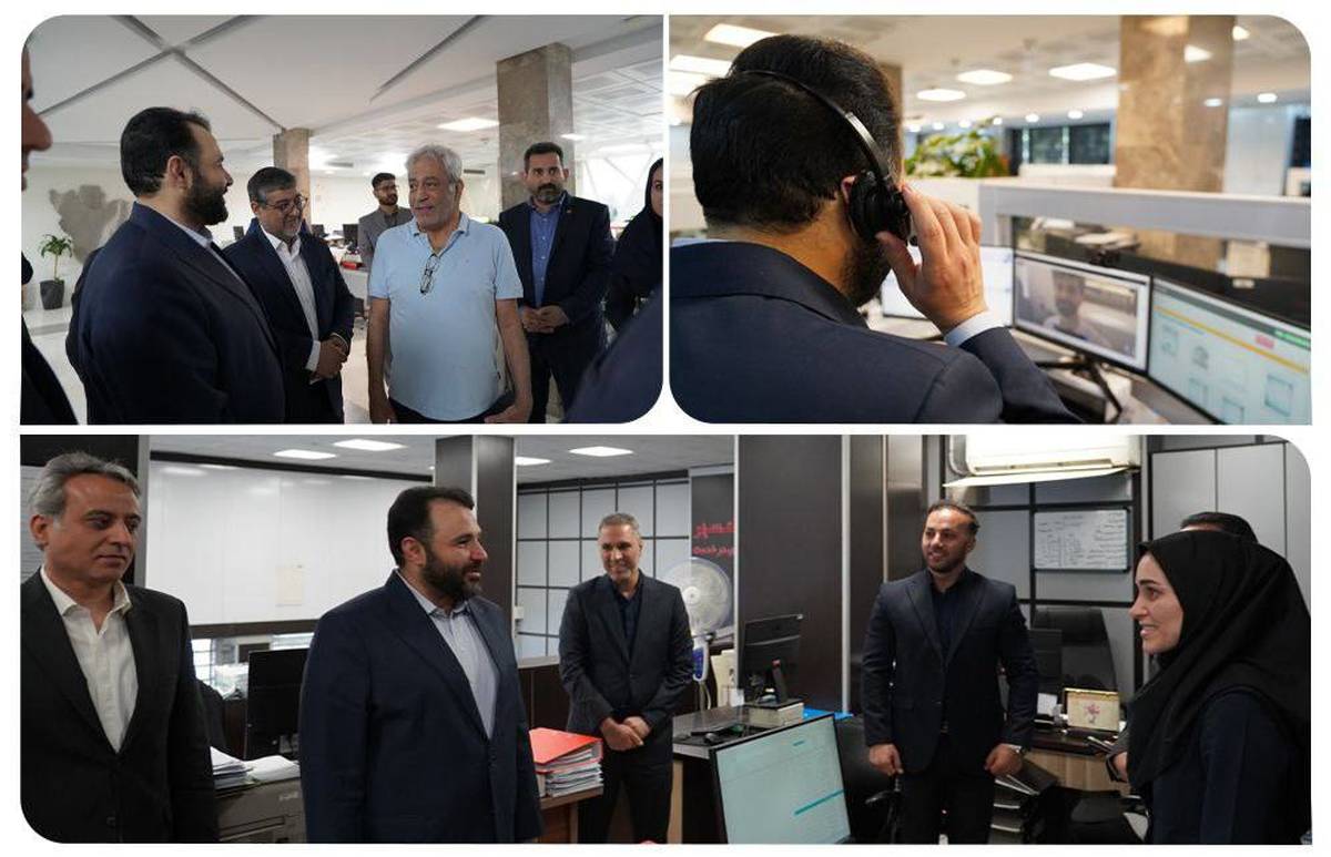 بازدید مدیرعامل بانک شهر از ساختمان های ستادی و شعب و گفت و گو با مشتریان
