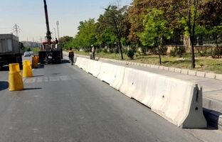 پهلوگاه بزرگراه شهید یاسینی ایمن‌تر شد
