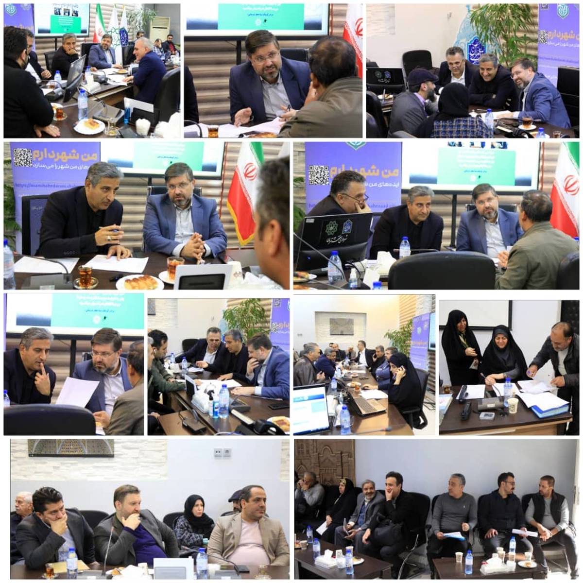 دیدار  مردمی عضو شورای شهر تهران با شهروندان منطقه ۱۲ در قالب پویش«پیگیر کار مردم»