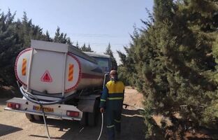 بسیج ناوگان آبرسان شهرداری تهران