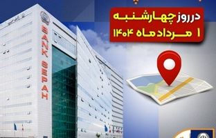 لیست شعب کشیک بانک سپه در روز چهار‌شنبه یکم مردادماه