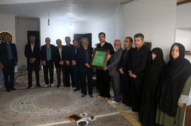 وداع با شهدای اقتدار با حضور جمعی از مدیران ارشد بانک مسکن