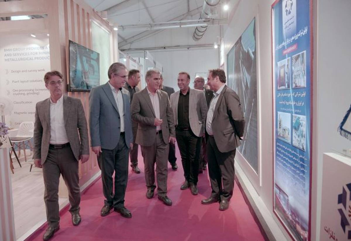 روایت تصویری: «ومعادن»؛ کانون توجه فعالان صنعت در پانزدهمین نمایشگاه معدن و صنایع معدنی