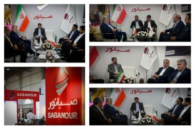حضور درخشان صبانور در نخستین نمایشگاه معدن غرب کشور