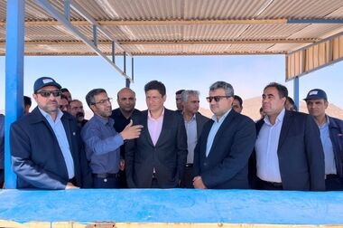 برگزاری مراسم تودیع و معارفه مدیر حراست مجتمع سنگ آهن جلال‌آباد زرند