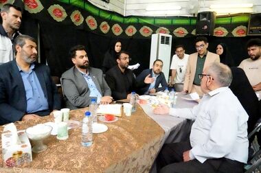 آمادگی کامل منطقه۹ برای پذیرایی از کاروان‌های عزادار استان‌های ایلام و کردستان در مراسم تشییع پیکر مطهر آقای شهید ایران