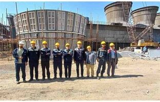 تکمیل عملیات بازسازی و مونتاژ دیفیوزرهای برج‌های خنک‌کننده نیروگاه حرارتی؛ افزایش حداقل ۵ مگاواتی ظرفیت تولید برق