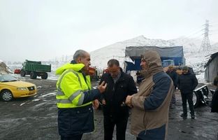 ششمین بارش زمستانی، منطقه یک را در کمتر از یک ساعت سفیدپوش کرد