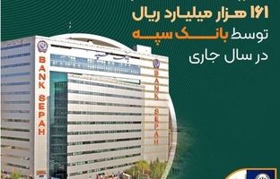عرضه ۴۰۷ رقبه ملک به ارزش بیش از ۱۶۱ هزار میلیارد ریال توسط بانک سپه در سال جاری