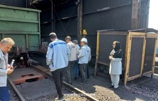 بازدید مدیرعامل ایریتک از پروژهای واگن برگردان ۳ و اکسیژن پلنت ۴ فولاد خوزستان