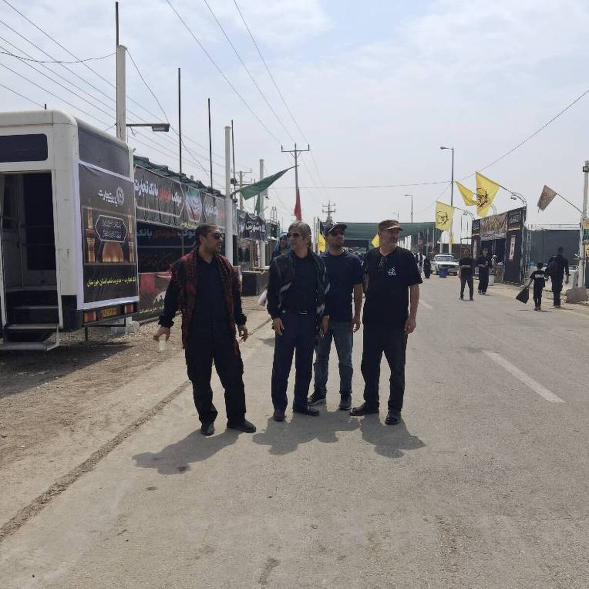 استقرار ۱۵۰ نیروی خدمات شهری برای پاکسازی و خدمات اربعین در شلمچه 