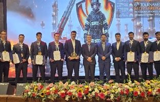 پتروشیمی زاگرس با اقتدار قهرمان ششمین المپیاد آتش نشانان وزارت نفت شد