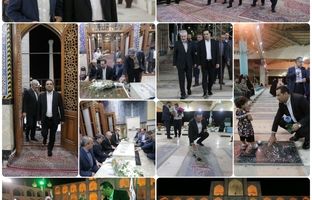 تجدید میثاق مدیرعامل جدید فولاد آلیاژی ایران با آرمان‌های شهدا