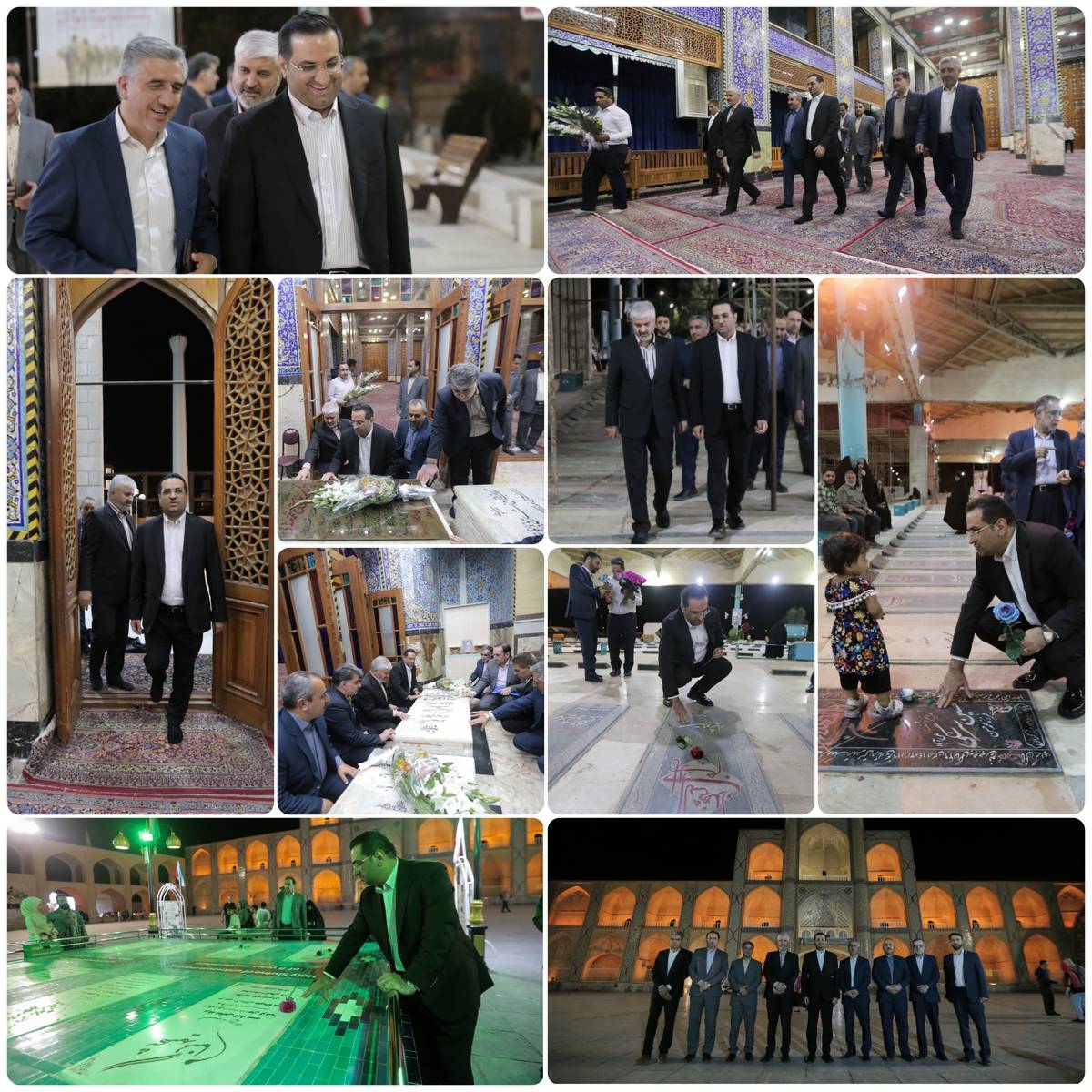 تجدید میثاق مدیرعامل جدید فولاد آلیاژی ایران با آرمان‌های شهدا