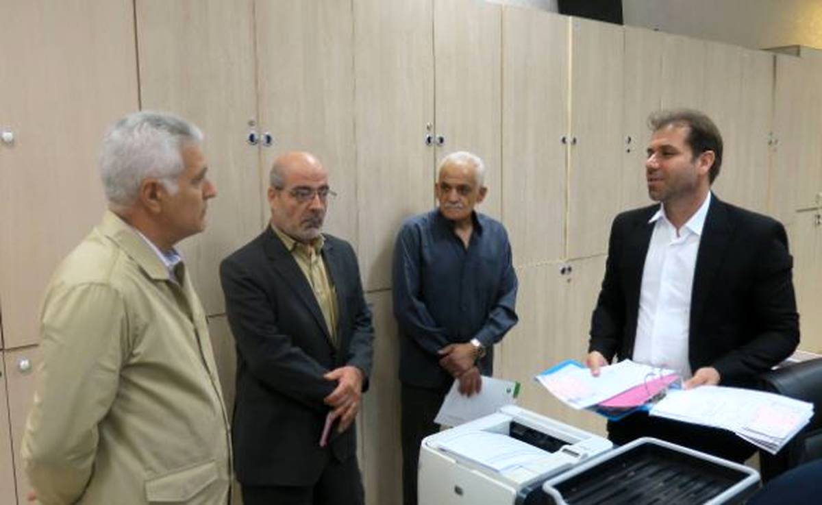 بازدید و بررسی میدانی دکتر بهزاد شیری مدیرعامل پست بانک ایران از وضعیت ارائه خدمات شعبه آپادانا