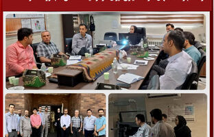 بازدیدکارکنان شرکت های فولاد خوزستان، فولاد مبارکه اصفهان، فولاد آلیاژی ایران، از آزمایشگاه های شرکت توسعه معدنی و صنعتی صبانور