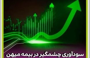 سودآوری ۳۰ درصدی بیمه میهن برای سرمایه‌گذاران