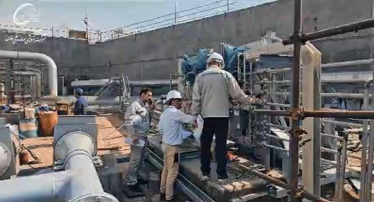 فلر پاک پتروشیمی صدف خلیج‌فارس با موفقیت راه‌اندازی شد