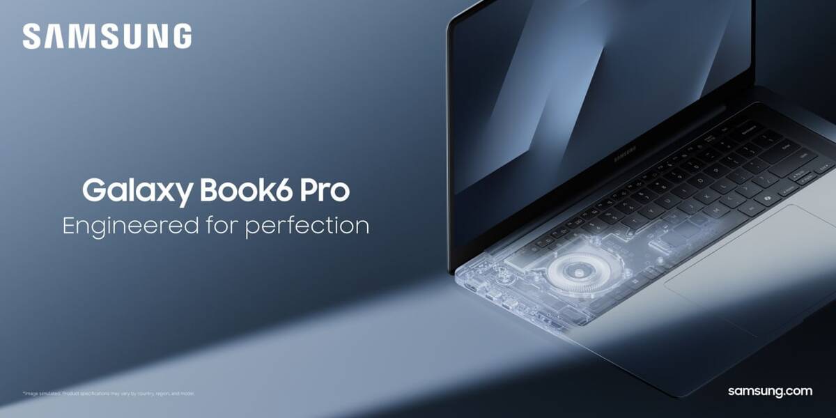 سامسونگ از لپ‌تاپ‌های جدید سری Galaxy Book6 خود رونمایی کرد