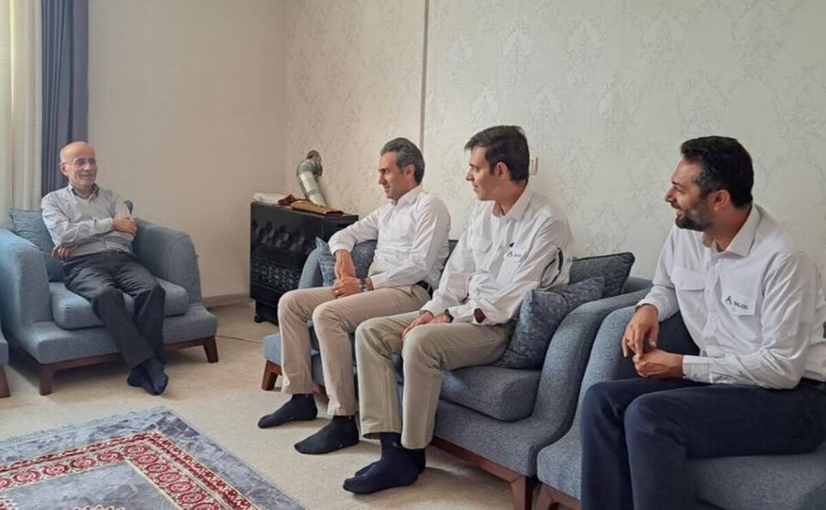 دیدار مدیرعامل مجتمع صنایع آلومینیوم جنوب با مسئولان ارشد شهرستان لامرد