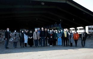 بازدید علمی از تصفیه‌خانه خلیج فارس و مرکز دفن پسماند آرادکوه 