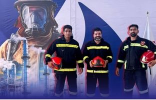 قهرمانی تیم آتش‌نشانی پتروشیمی پردیس در رقابت‌های منطقه پارس