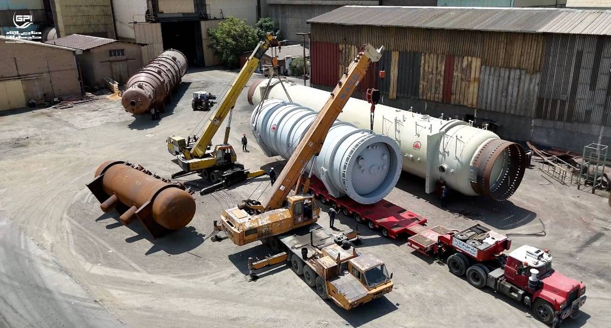 مخازن تیپ سنگین ساخت داخل در راه شرکت صنایع پلیمر گچساران/ اجرای پروژه پلی‌اتیلن اولویت نخست هلدینگ خلیج‌فارس، شتاب گرفت