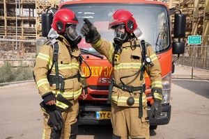  مانور نشت گاز H₂S در پالایش گاز هویزه خلیج‌فارس / آزمون آمادگی تیم‌های واکنش اضطراری