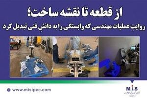 از قطعه تا نقشه ساخت؛ روایتِ عملیات مهندسی‌ که وابستگی را به دانشِ فنی تبدیل کرد