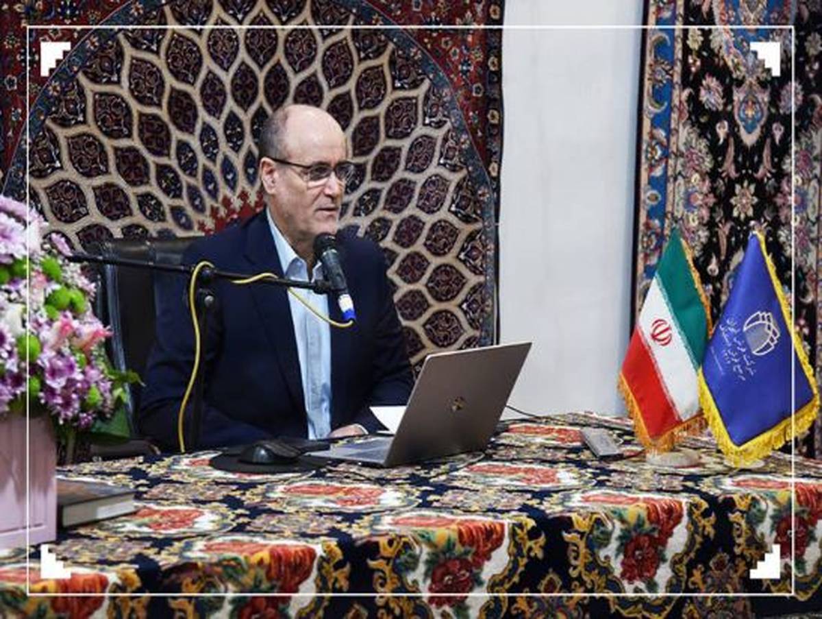 بازدید مدیرعامل مؤسسه اعتباری ملل و برگزاری آیین بزرگداشت شرکت سهامی فرش ایران